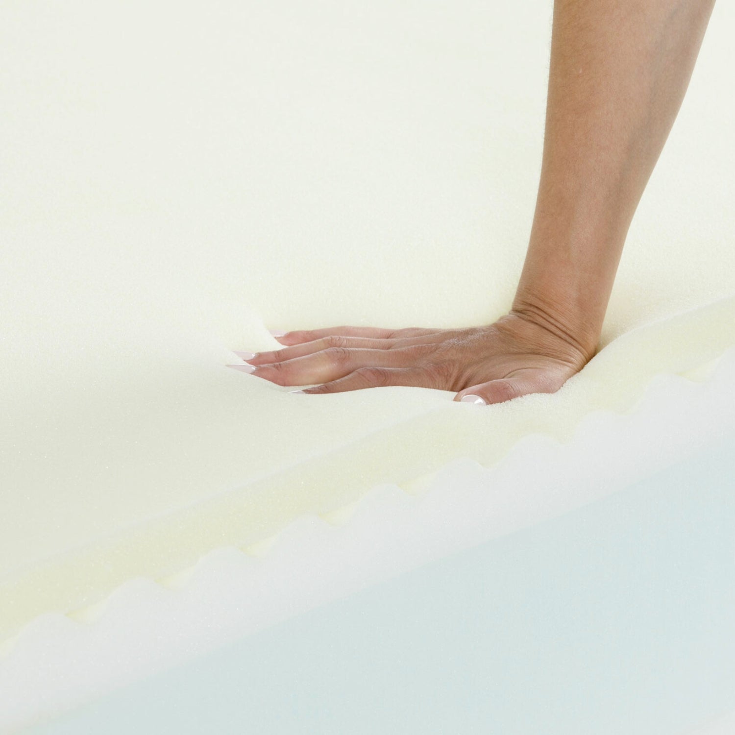 Matelas BioHybrid avec mousse à mémoire de forme, latex et ressorts ensachés