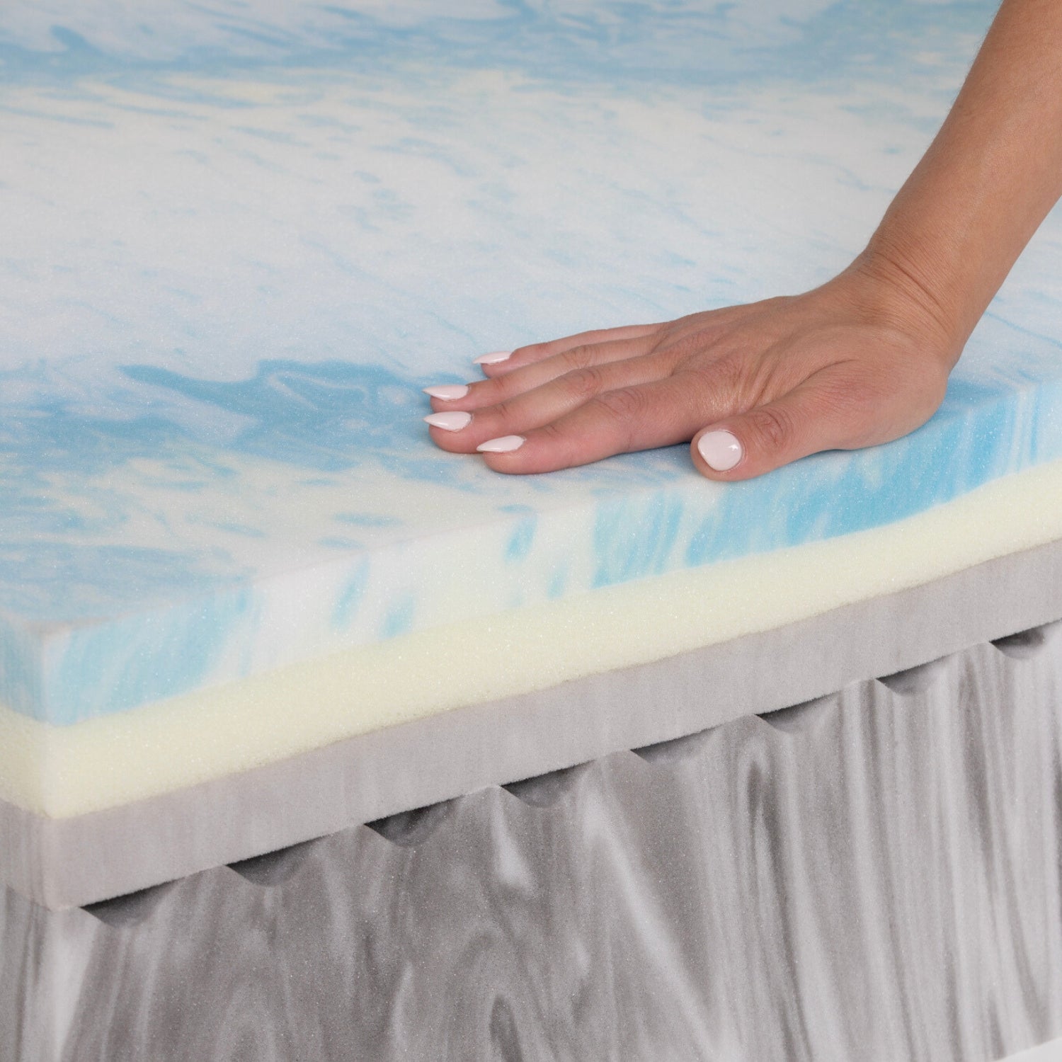 Nature Mattress with High Resilience Memory Foam