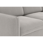 Sofá - Cama 4 Lugares com Chaise Longue Reversível e Cabeceiras Ajustáveis - MorganC1454CFSRG9140_C24