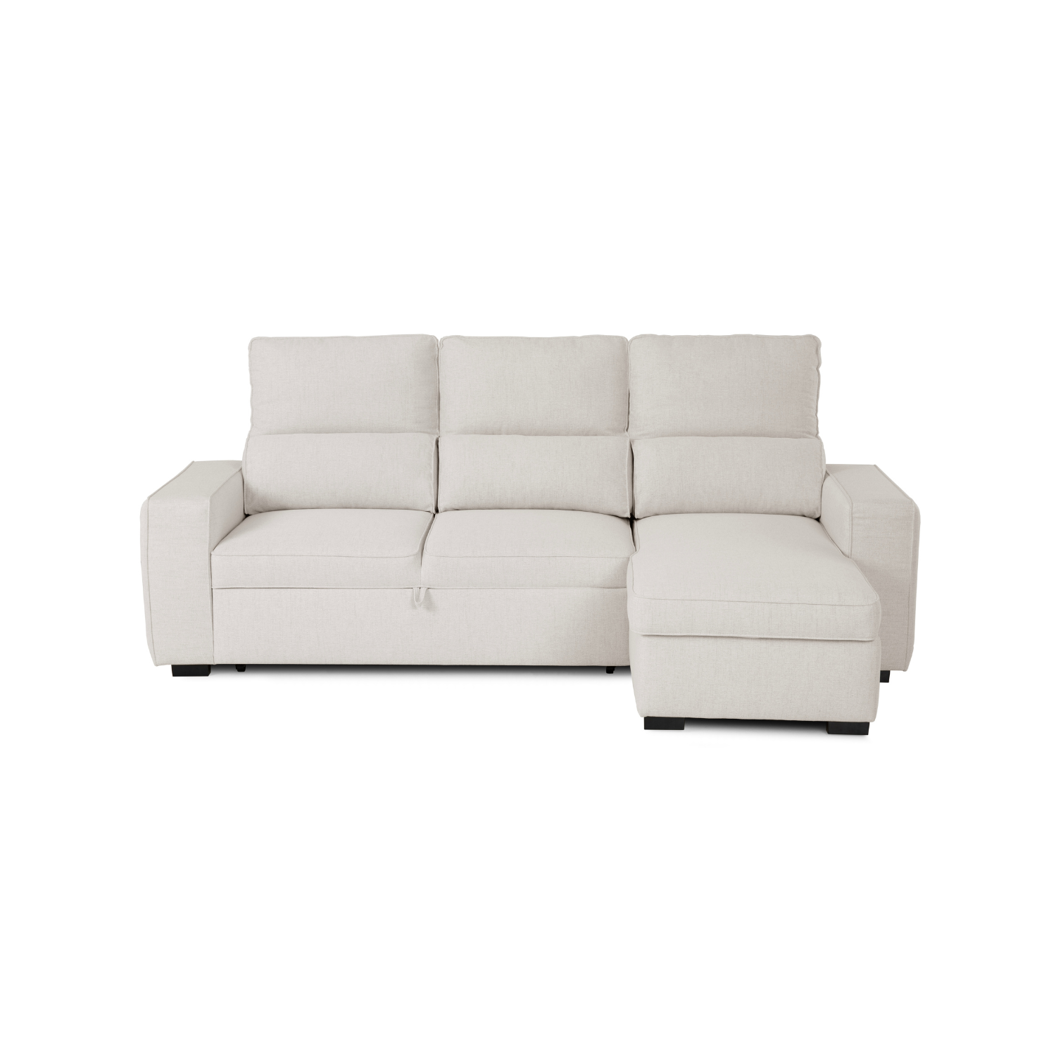 4-Seater Sofa Bed With Reversible Chaise Longue And Storage - Harper