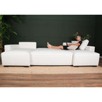 Sofá - Cama Panorâmico 5 Lugares com 2 Chaise Longue - JordanC1512ACSRG8240_C24