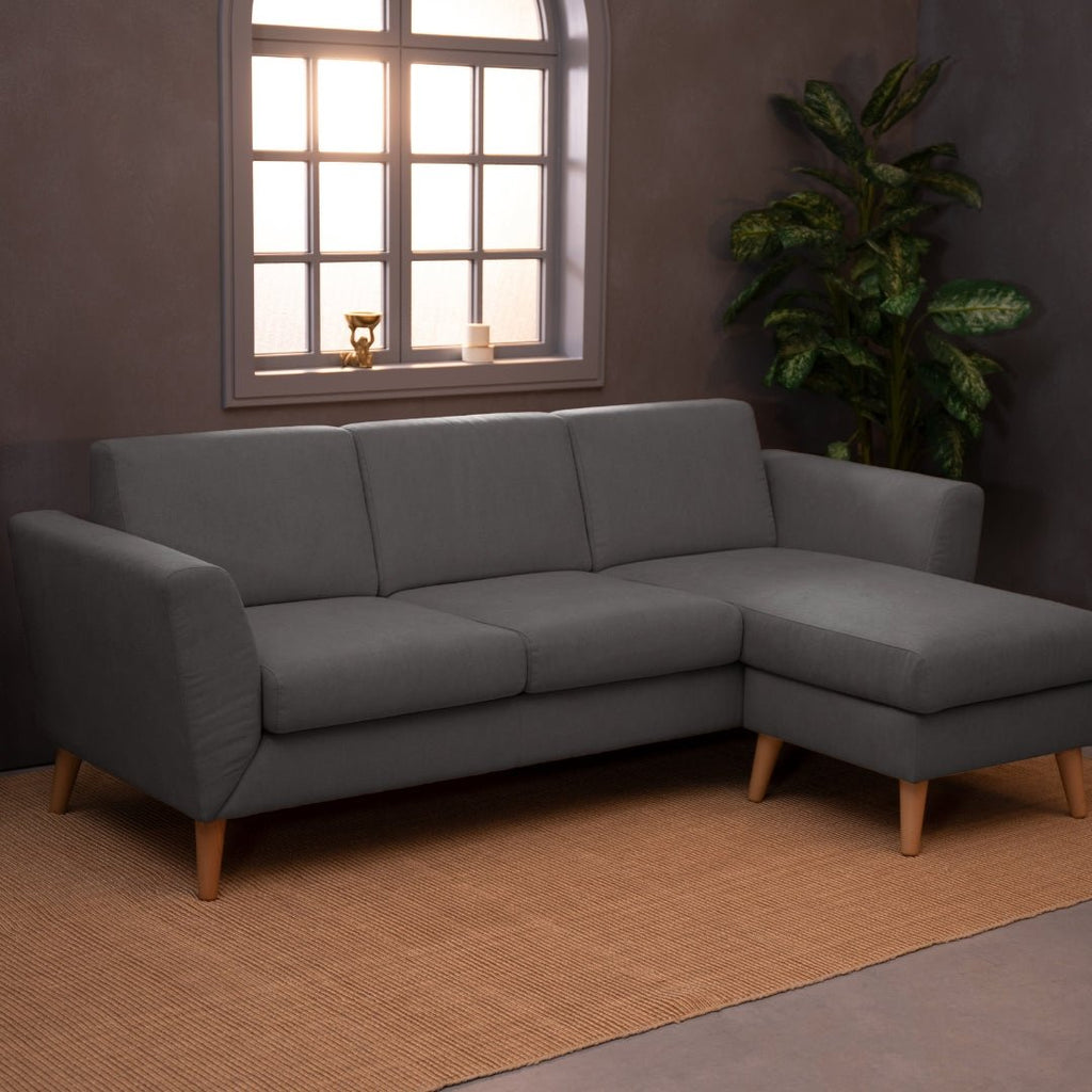 Sofá de 3 lugares com chaise longue reversível e pés vintage – AngelC710BSSRBG3840_C24