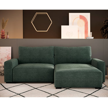 3-Sitzer-Schlafsofa mit Chaiselongue – Lauren 