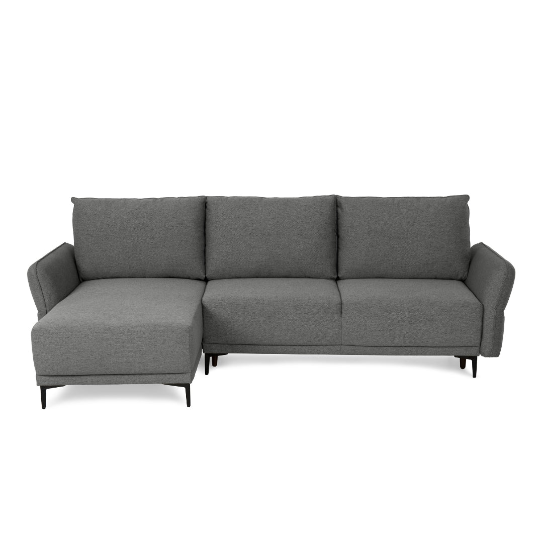 4 Seater Sofa Bed with Reversible Chaise Longue - Toby