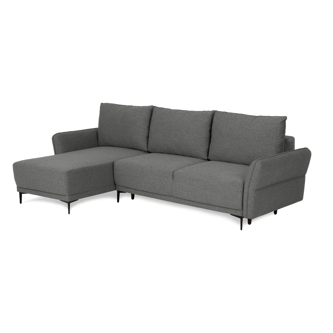 3 Seater Sofa Bed with Reversible Chaise Longue - Toby