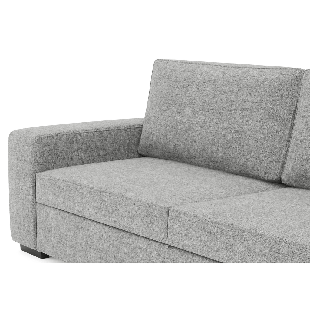 Sofá - Cama 3 Lugares + 2 Puffs - AveryS9903CSRG8211_C24