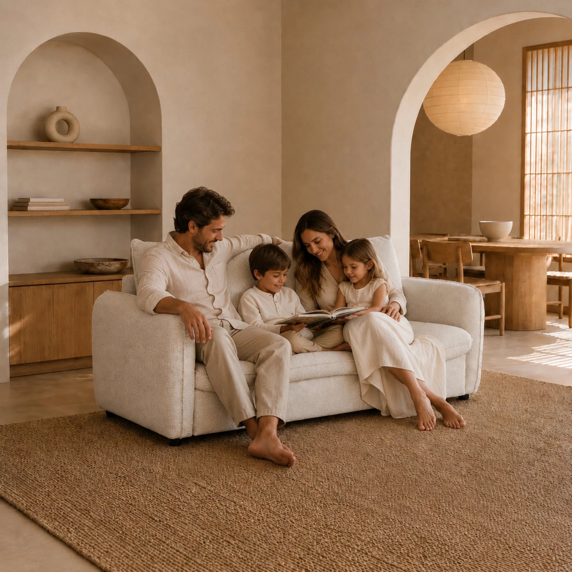 Sofá-Cama 4 Lugares - Sistema EasyBed - Chloé