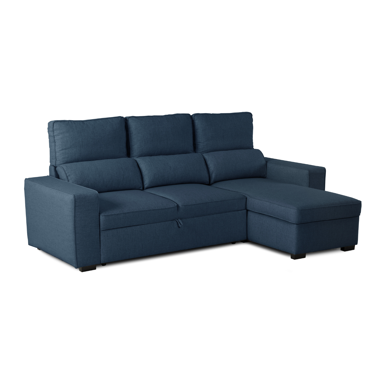 3-Seater Sofa Bed With Reversible Chaise Longue And Storage - Harper