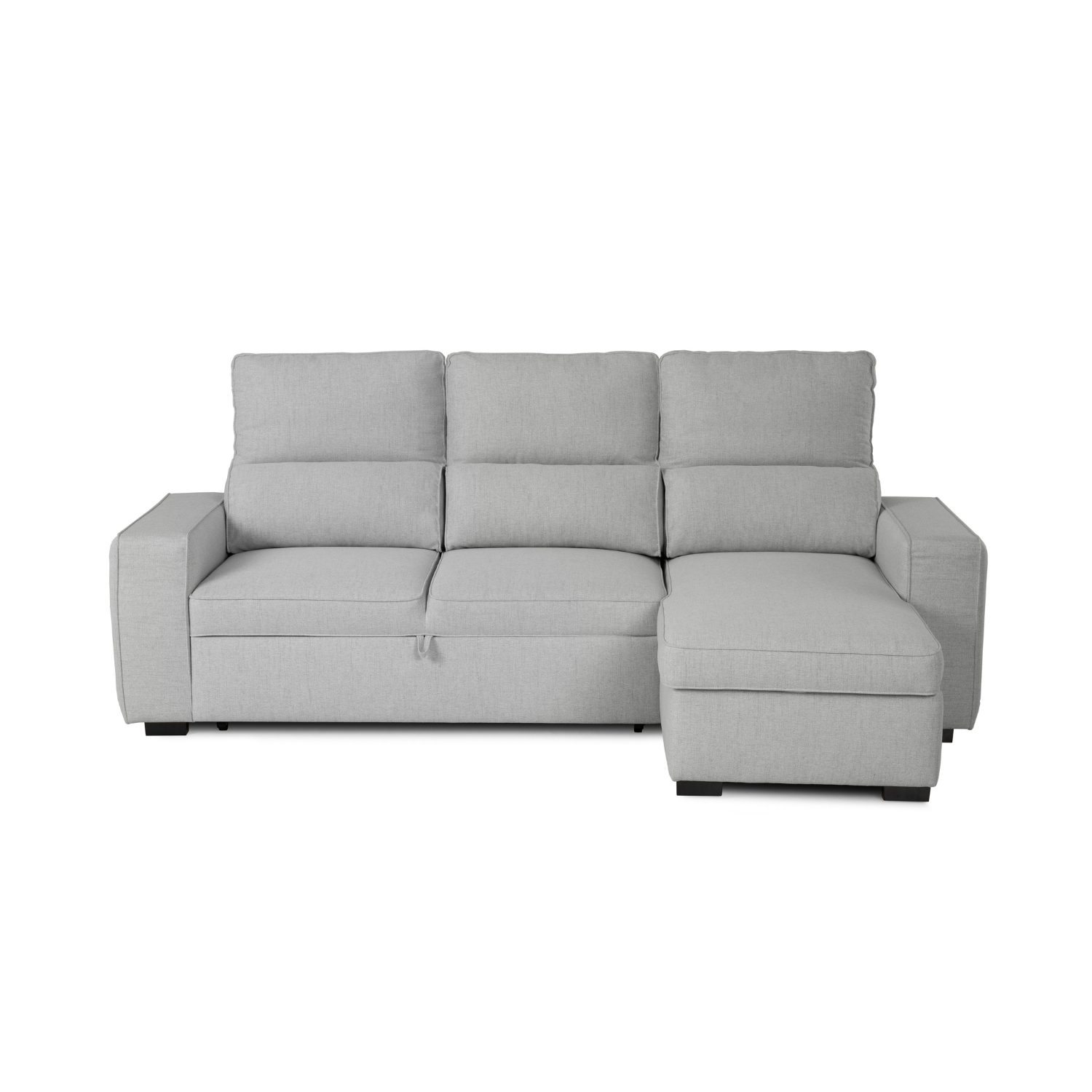 3-SITZER-SOFA-BETT MIT WENDBARER CHAISELONGE UND LAGERUNG – HARPER