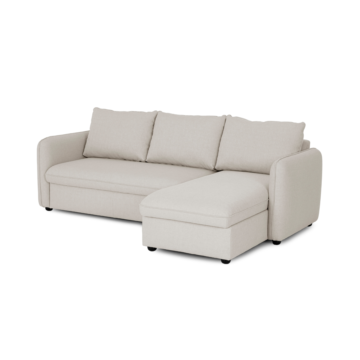 3-Seater Sofa Bed - Easybed System - With Reversible Chaise Longue - Vogue