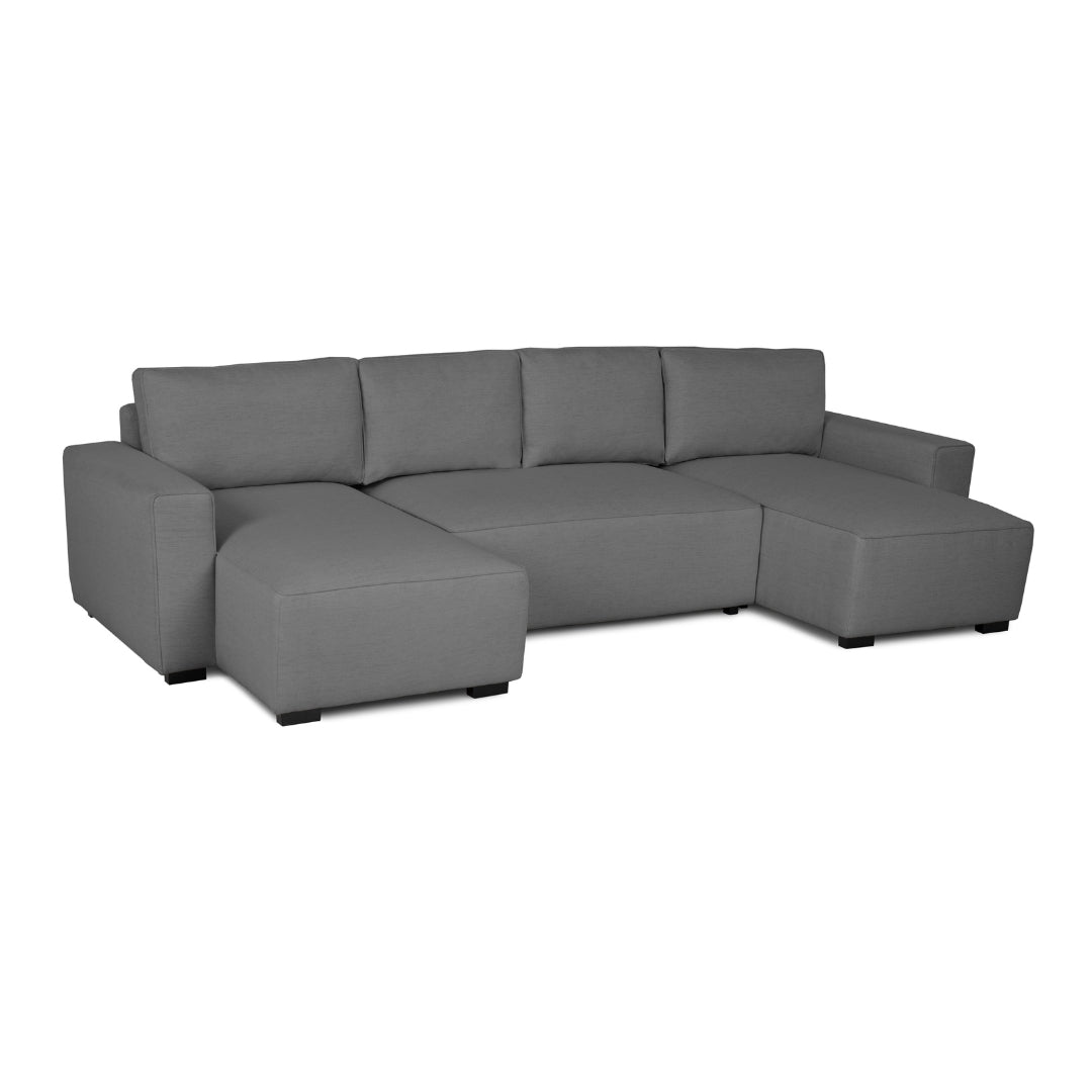 5 Seater Sofa Bed Panoramic with 2 Chaise Longue - Jordan