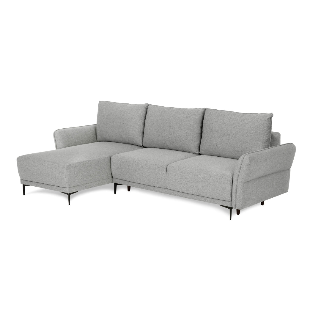 3 Seater Sofa Bed with Reversible Chaise Longue - Toby