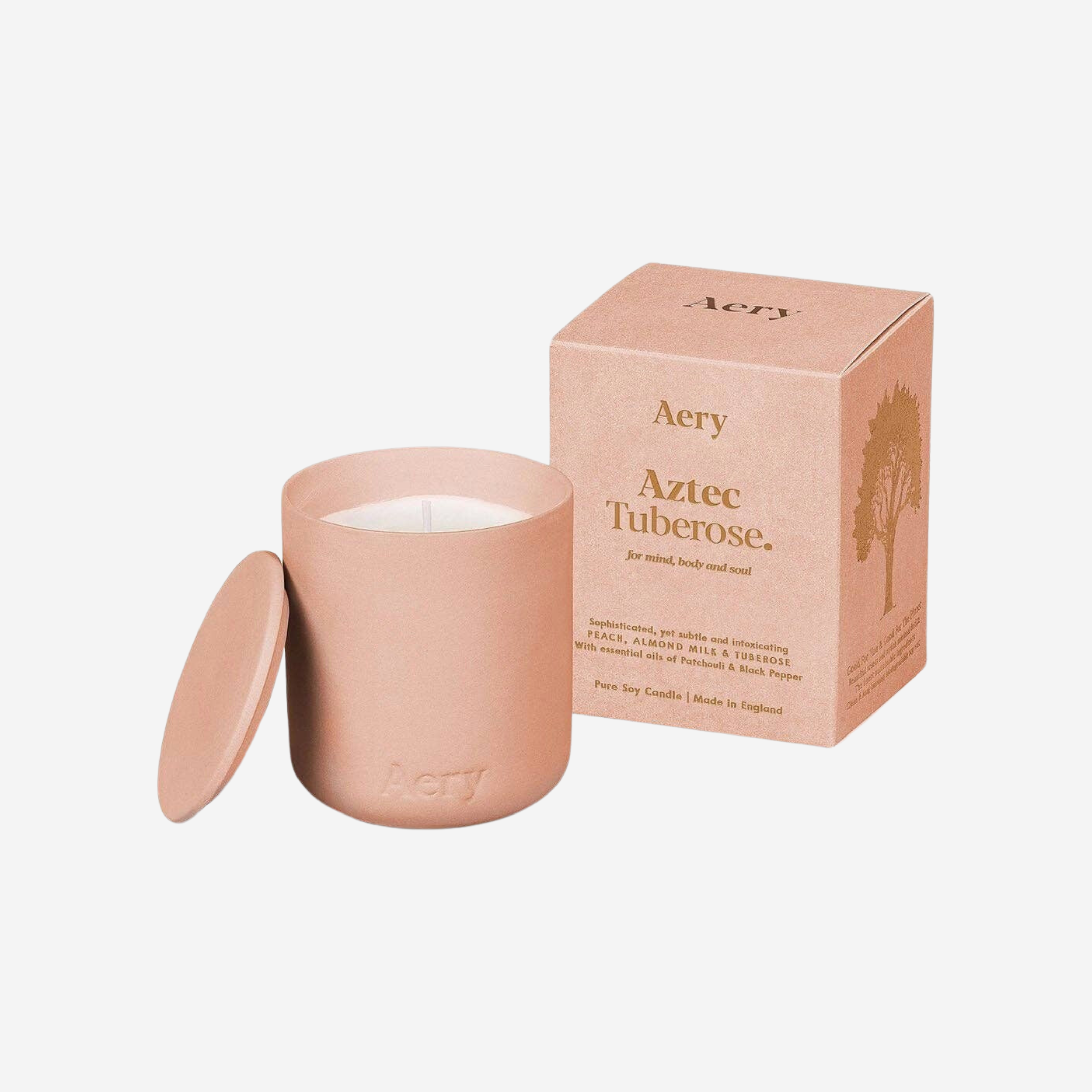 Scented Candle - Aztec Tuberose - Almond Milk and Tuberose