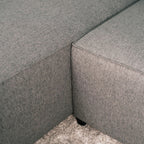 Sofá - Cama Panorâmico 5 Lugares com 2 Chaise Longue - JordanC1512ACSRG8240_C24