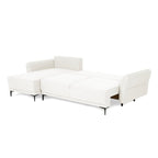 Sofá - Cama 4 Lugares com Chaise Longue Reversível - TobyC1513BCSRG8240_C24