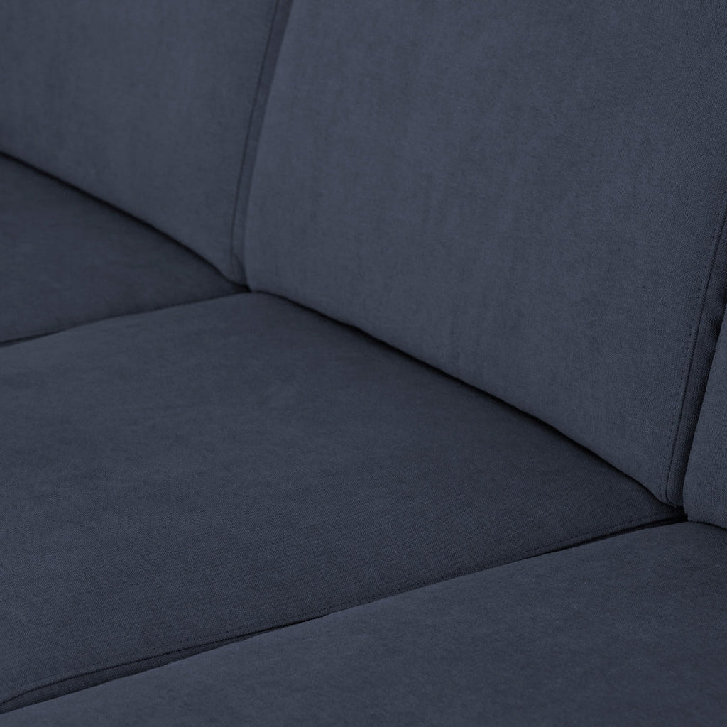 Sofá de 3 lugares com chaise longue reversível e pés vintage – AngelC710BSSRBG2721_C24