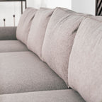 Sofá - Cama Panorâmico 5 Lugares com 2 Chaise Longue - JordanC1512ACSRG8240_C24