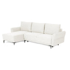 Sofá - Cama 4 Lugares com Chaise Longue Reversível - TobyC1513BCSRG8240_C24
