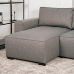 Sofá - Cama Panorâmico 5 Lugares com 2 Chaise Longue - JordanC1512ACSRG8240_C24