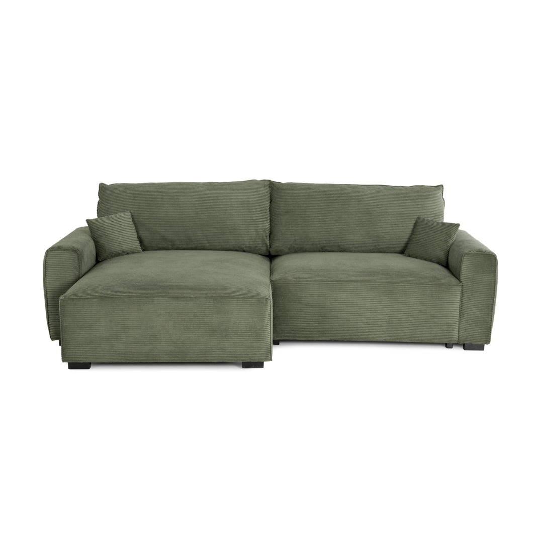 4 Seater Sofa Bed with Chaise Longue - Lauren