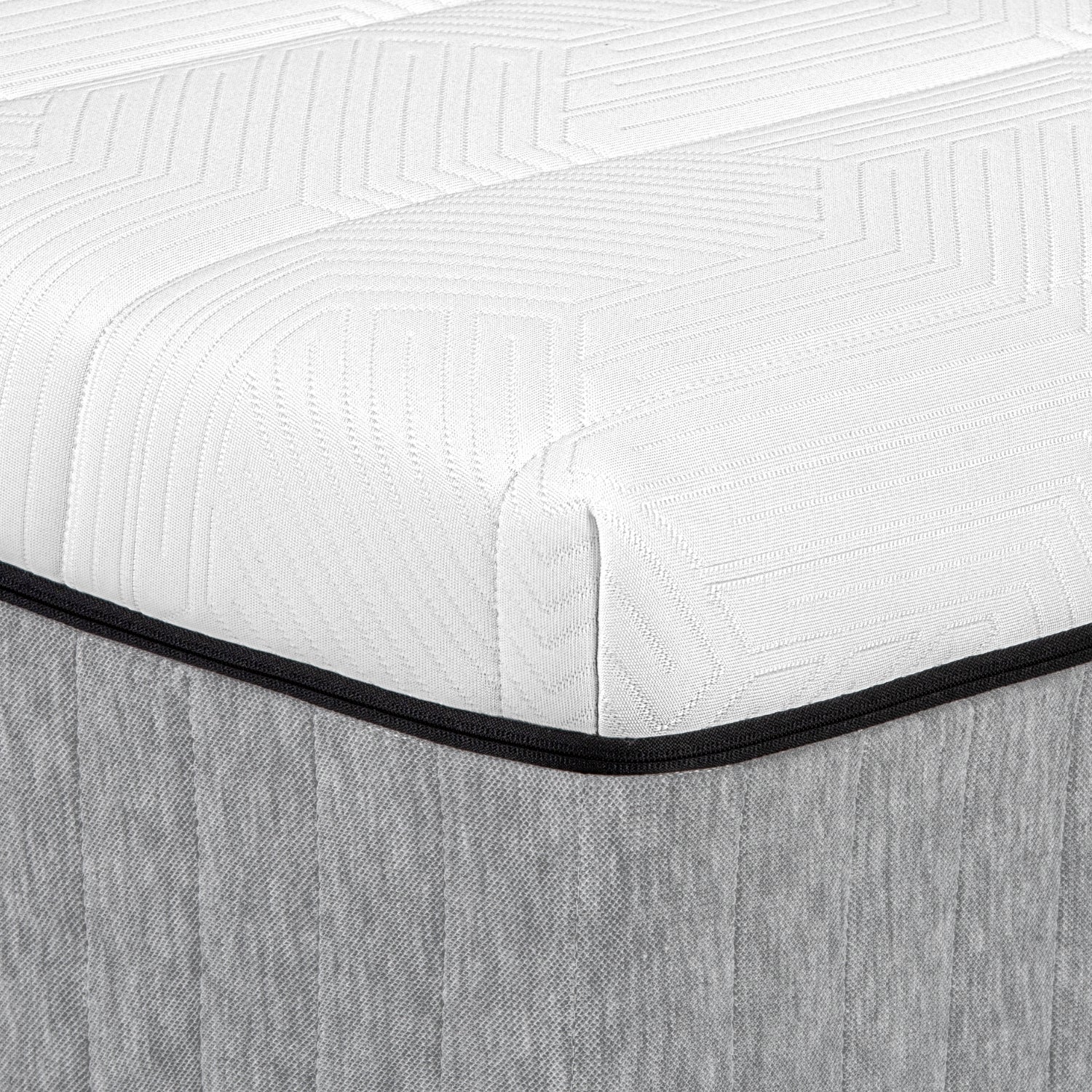 Ergopressure Mattress in profiled memory foam, high-density foam with zoning