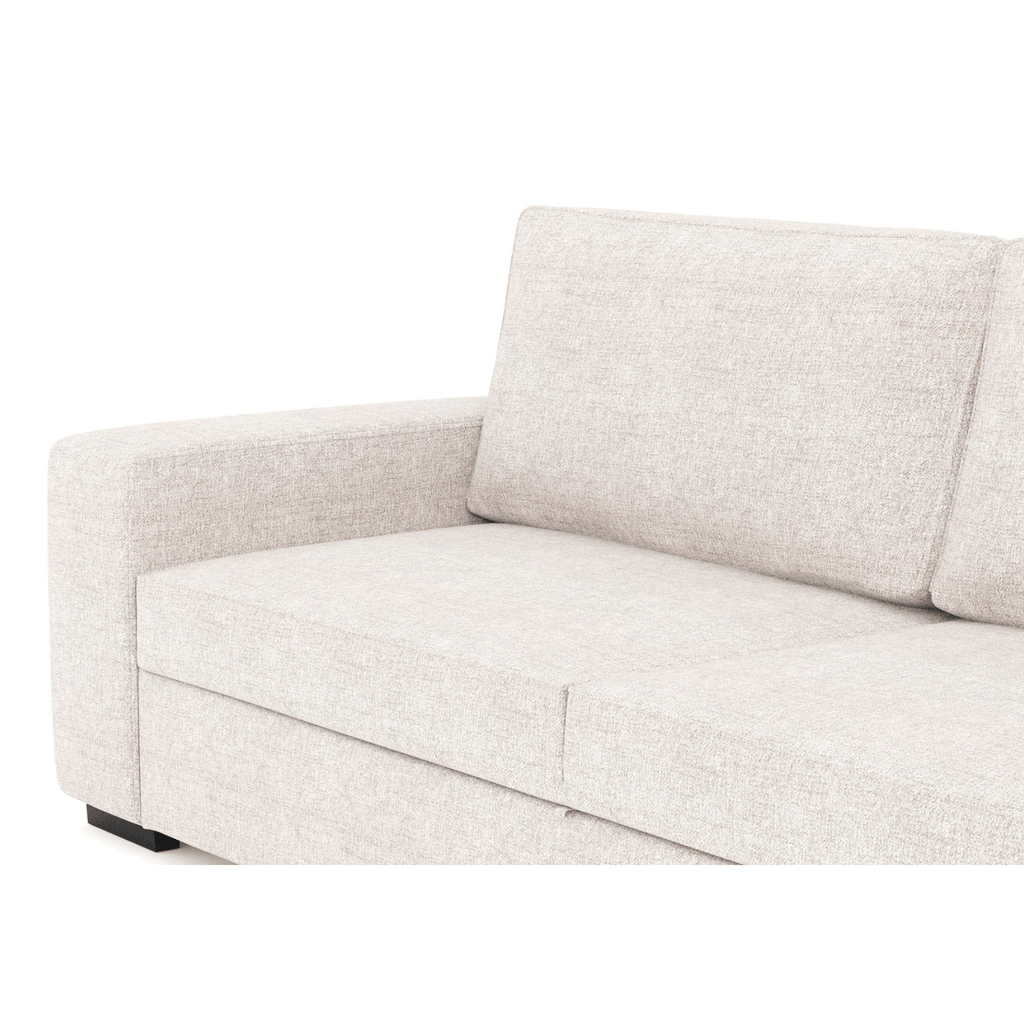 Sofá - Cama 3 Lugares + 2 Puffs - AveryS9903CSRG8242_C24