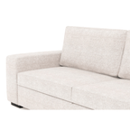 Sofá - Cama 3 Lugares + 2 Puffs - AveryS9903CSRG8242_C24