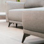 Sofá - Cama 4 Lugares com Chaise Longue Reversível - TobyC1513BCSRG8211_C24