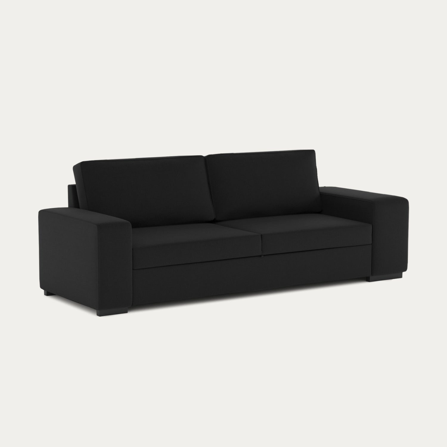 3 Seater Sofa Bed + 2 Puffs - Avery