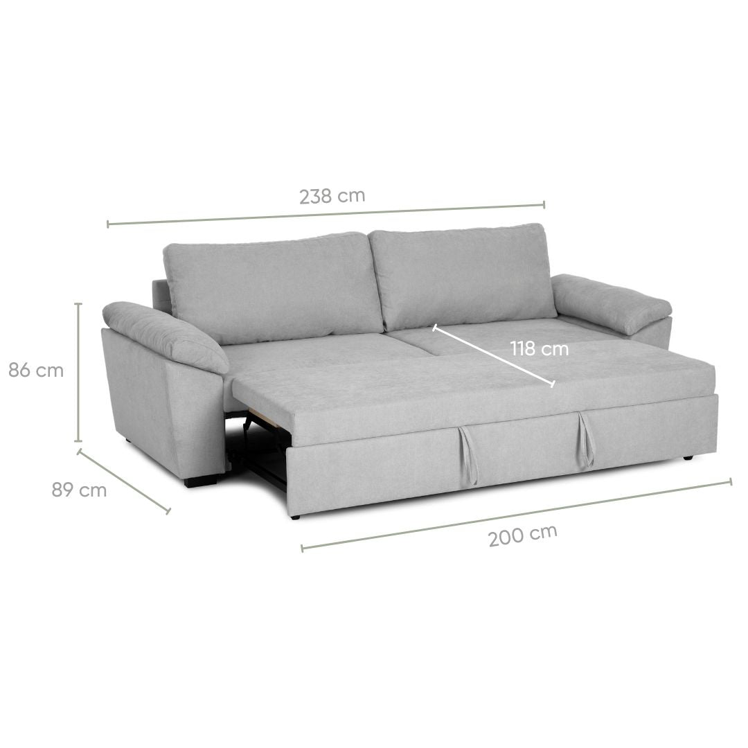 3 Seater Divano Letto