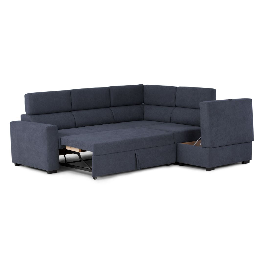 4 Seater Corner Sofa Bed - Right Chaise Longue - Bill