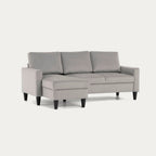 Sofá 3 Lugares com Chaise Longue Reversível - FoxC1032BSSRG3810_C24
