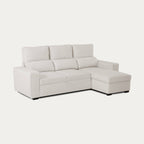 Sofá - Cama 4 Lugares com Chaise Longue Reversível e Arrumação - HarperC1536BFSRG8242_C24