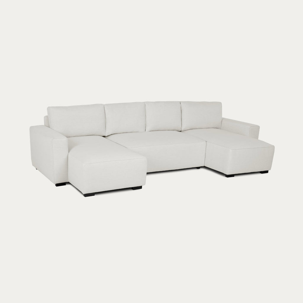 Sofá - Cama Panorâmico 5 Lugares com 2 Chaise Longue - JordanC1512ACSRG8240_C24