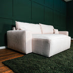 Sofá - Cama 4 Lugares com Chaise Longue Reversível - LaurenC1511ACSRG7902_C24