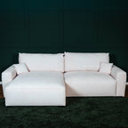 Sofá - Cama 4 Lugares com Chaise Longue Reversível - LaurenC1511ACSRG7902_C24