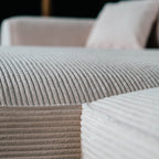 Sofá - Cama 4 Lugares com Chaise Longue Reversível - LaurenC1511ACSRG7902_C24