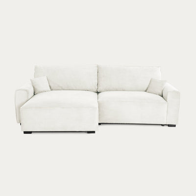 Sofá - Cama 4 Lugares com Chaise Longue Reversível - LaurenC1511ACSRG7902_C24