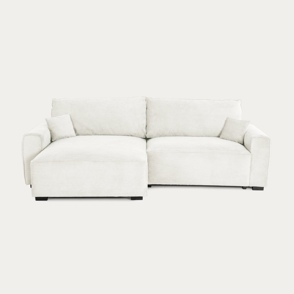 Sofá - Cama 4 Lugares com Chaise Longue Reversível - LaurenC1511ACSRG7902_C24