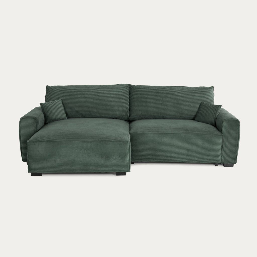 Sofá - Cama 4 Lugares com Chaise Longue Reversível - LaurenC1511ACSRG7932_C24