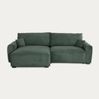 Sofá - Cama 4 Lugares com Chaise Longue Reversível - LaurenC1511ACSRG7932_C24