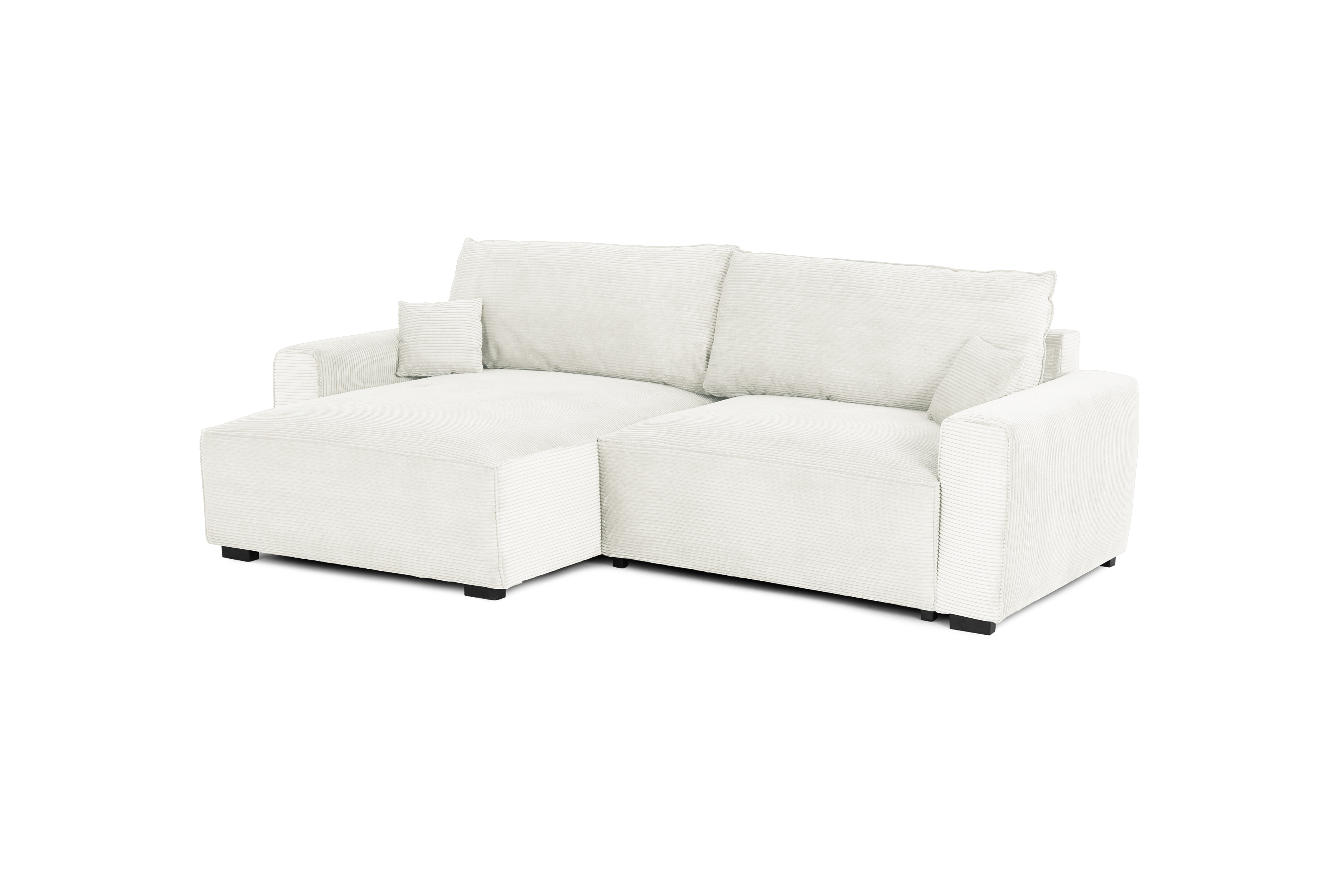 3 Seater Sofa Bed with Chaise Longue - Lauren