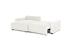 Sofá - Cama 4 Lugares com Chaise Longue Reversível - LaurenC1511ACSRG7902_C24