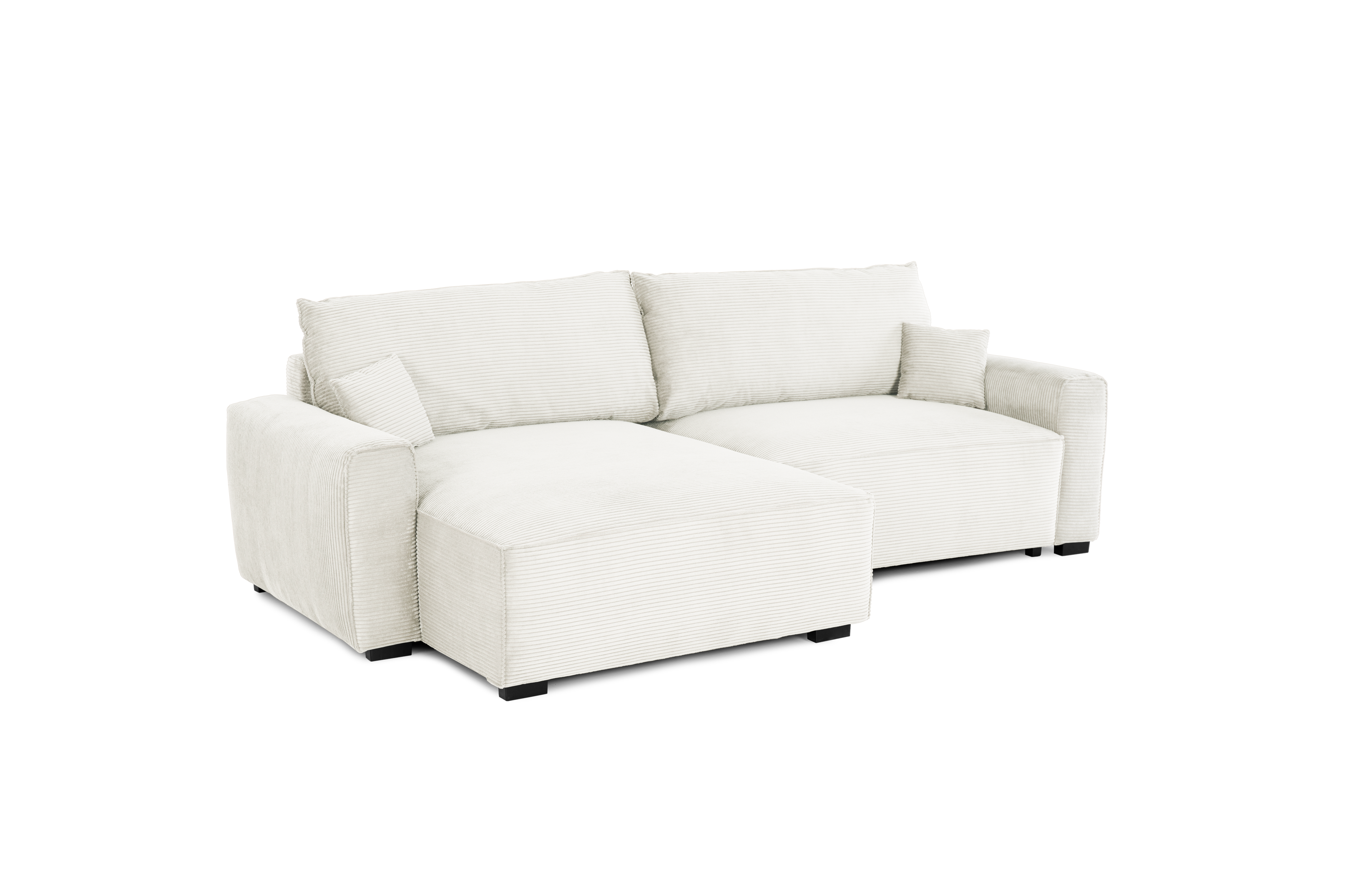 3 Seater Sofa Bed with Chaise Longue - Lauren