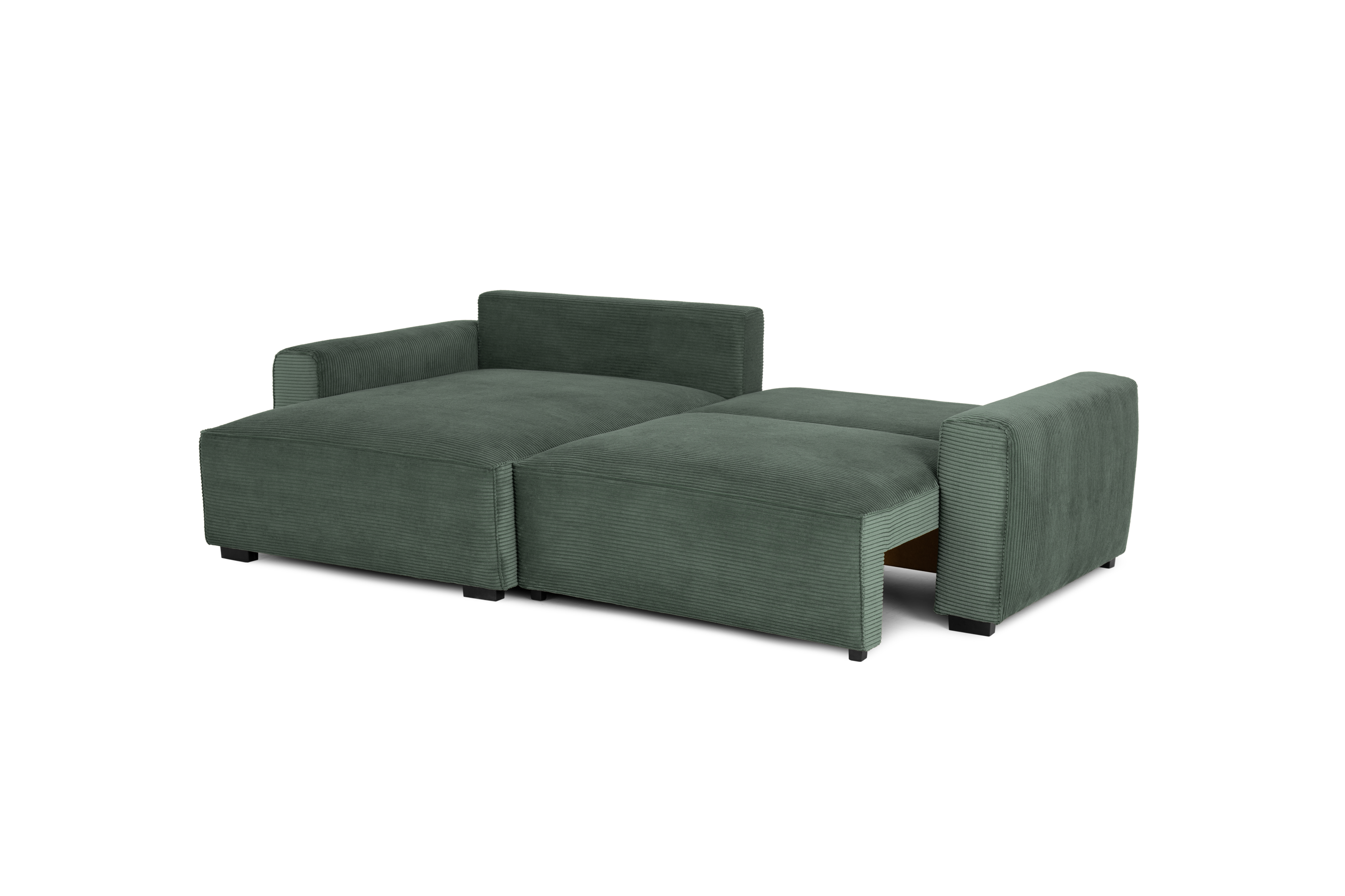 Sofá cama de 3 plazas con chaise longue - Lauren