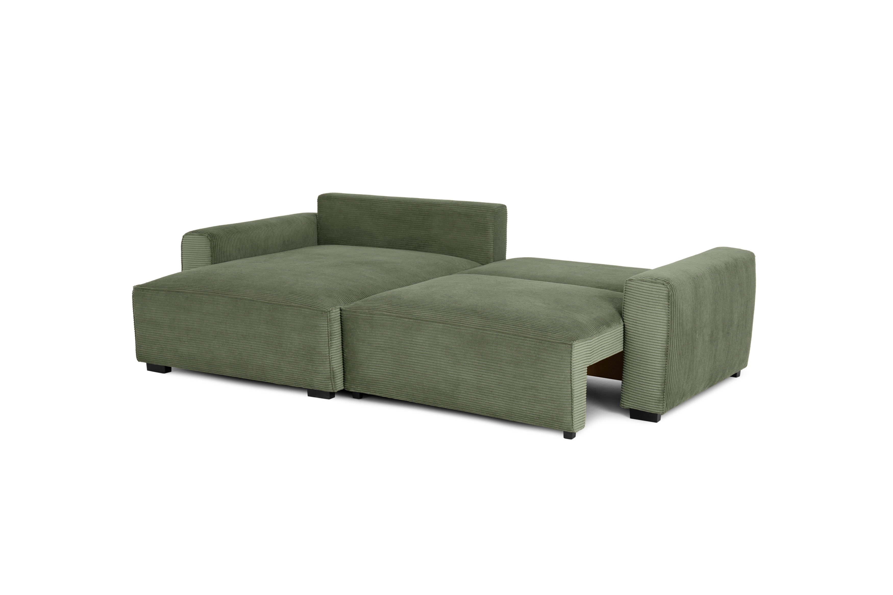 4 Seater Sofa Bed with Chaise Longue - Lauren