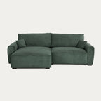 Sofá - Cama 4 Lugares com Chaise Longue Reversível - LaurenC1511ACSRG7932_C24