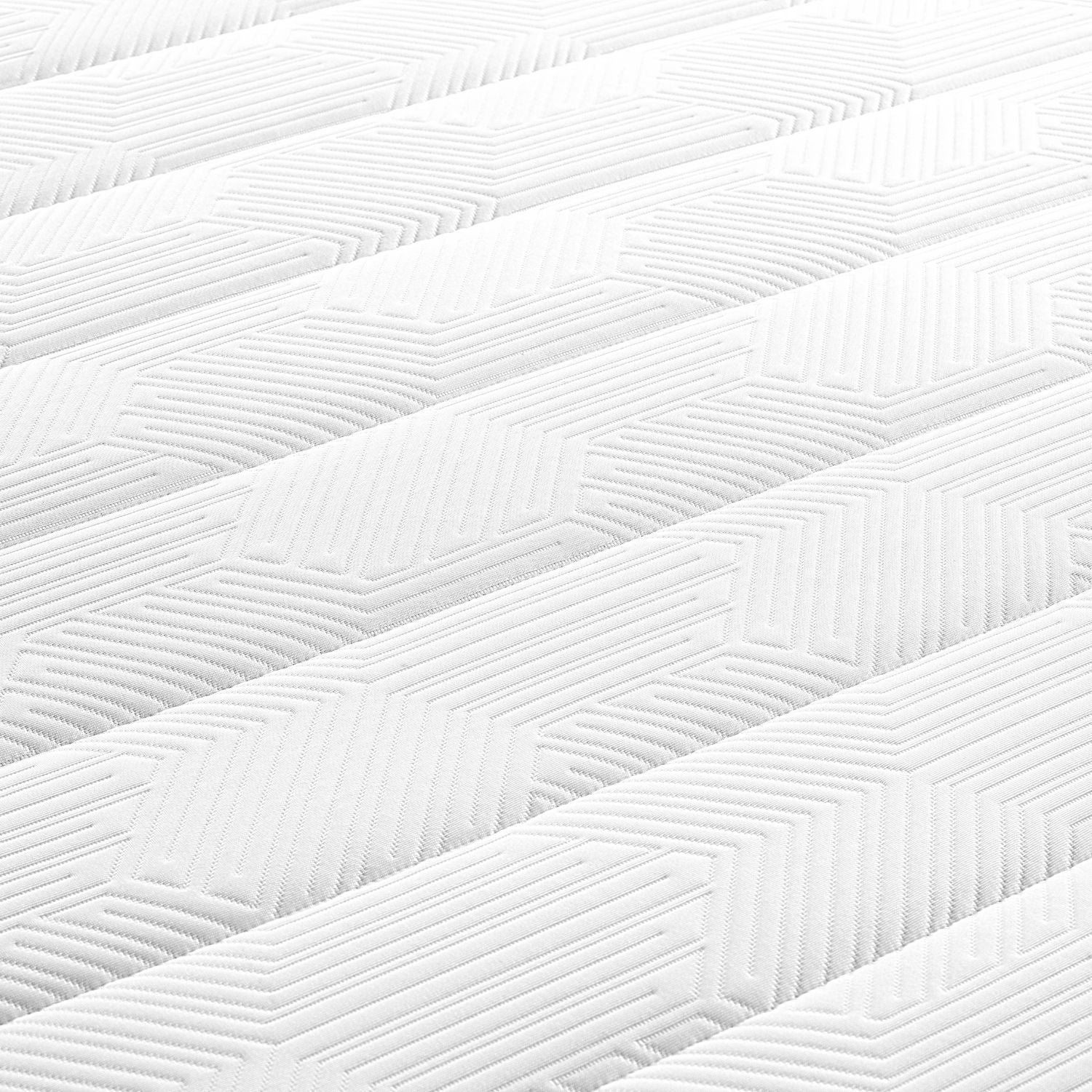 Colchão de Espuma Viscoelástica com infusão de Soja + Espuma de Alta Resiliência e Perfilada - Nature