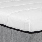 Colchão de Espuma Viscoelástica com infusão de Soja + Espuma de Alta Resiliência e Perfilada - Nature