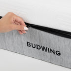 Colchão de Espuma Viscoelástica com infusão de Soja + Espuma de Alta Resiliência e Perfilada - Nature